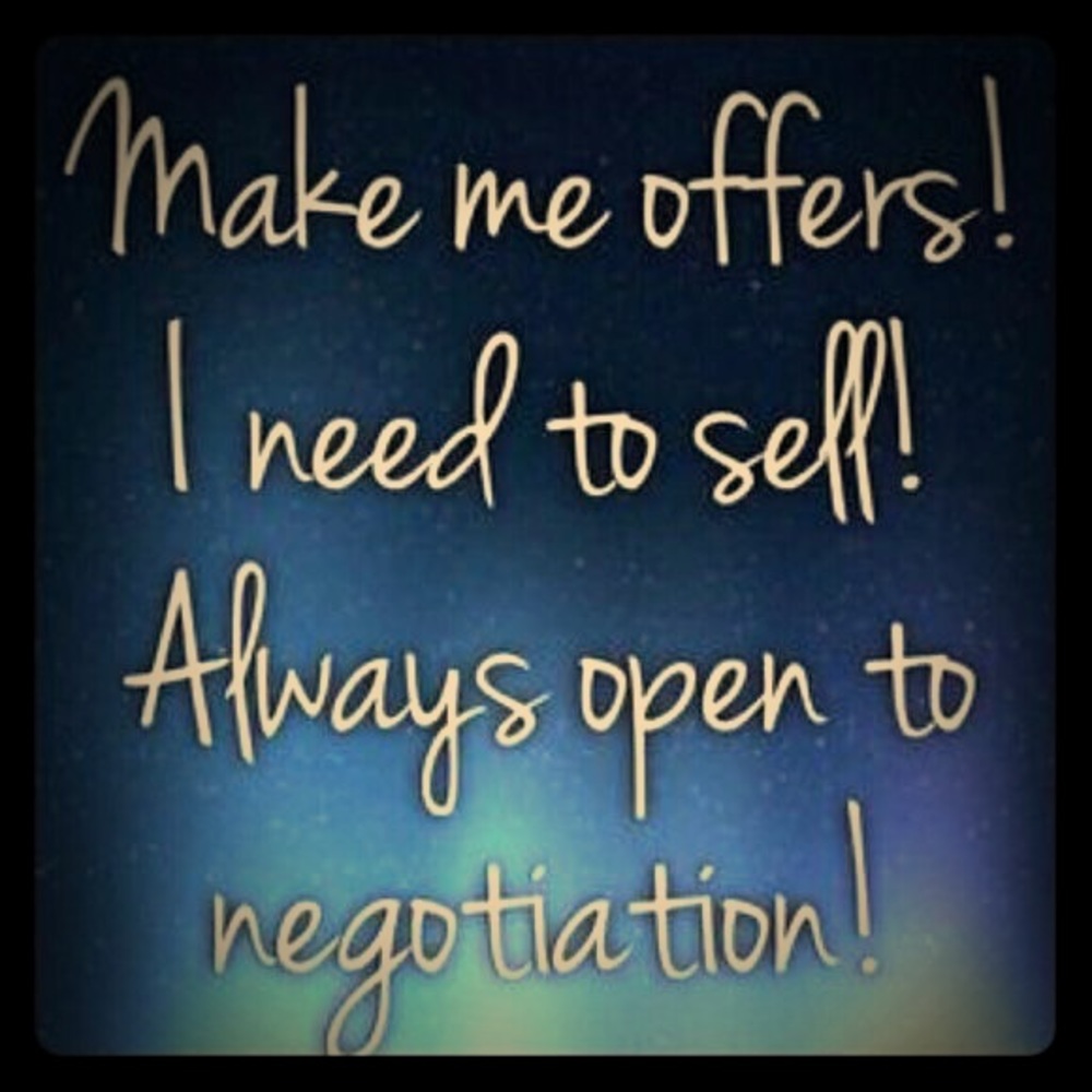 Make me an offer...